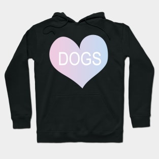 Dog Heart Gradient- Cute Hoodie